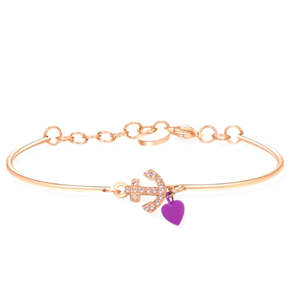Brosway | Chakra Anchor Bracelet | Stainless Steel Rose Gold